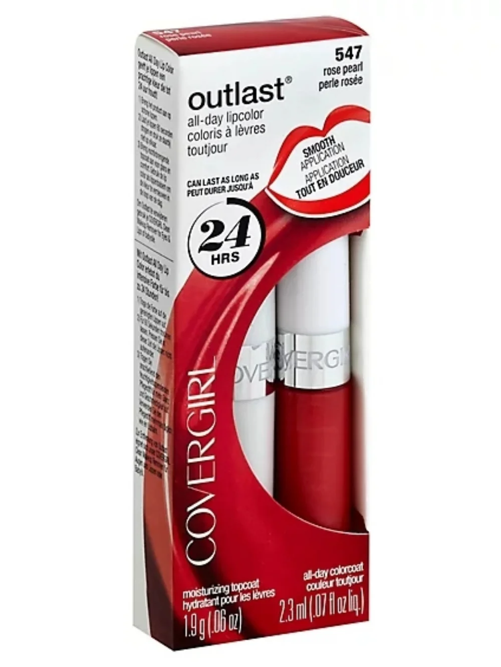 Covergirl Outlast All-Day Lip Color 547 Rose Pearl